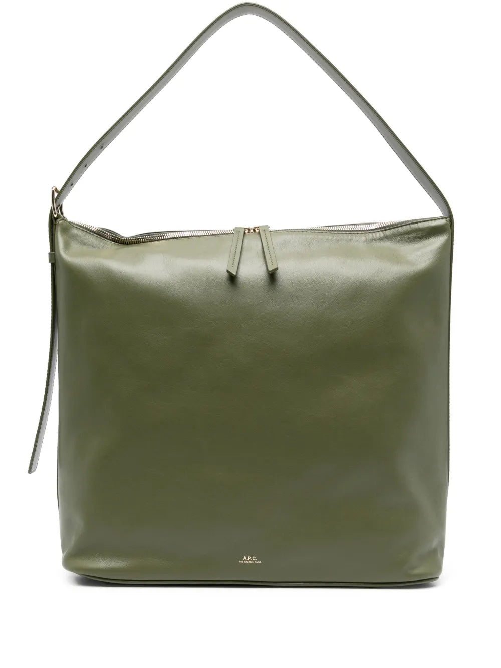 Apc Leather Shoulder Bag — Same as shown — Size One Size — Front View