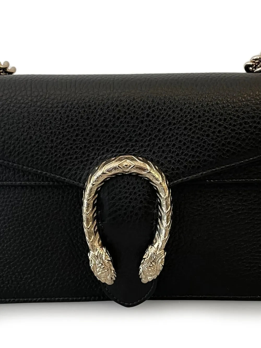 Gucci Horsebit Textured Leather Shoulder Bag — Same as shown — Size One Size — Side View