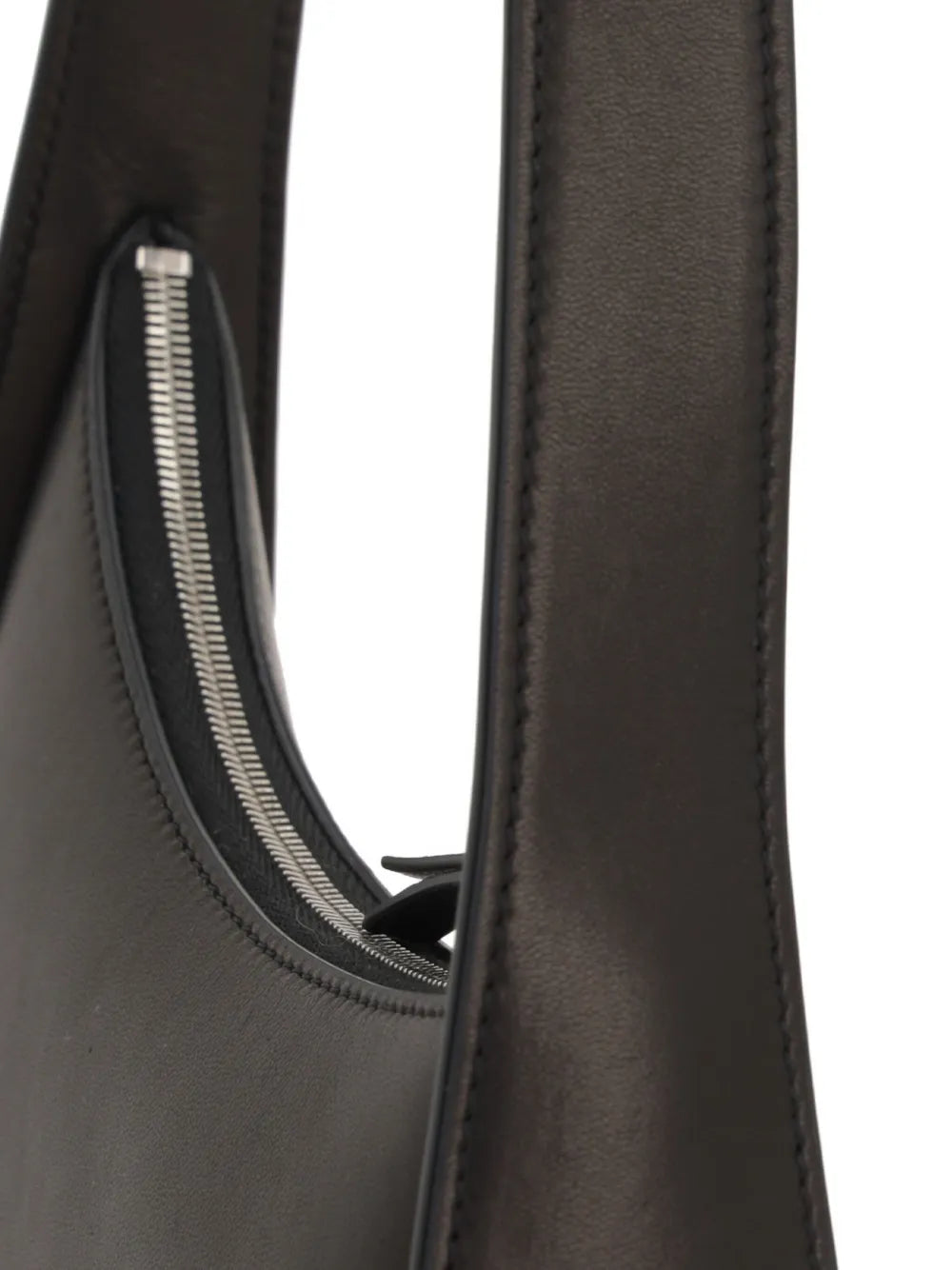The Row Crescent Zip Shoulder Bag — Same as shown — Size One Size — Top View