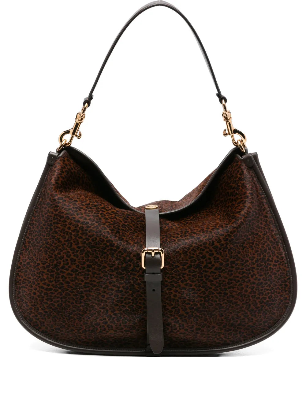 Etro Medium Leopard Print Shoulder Bag — Same as shown — Size One Size — Front View