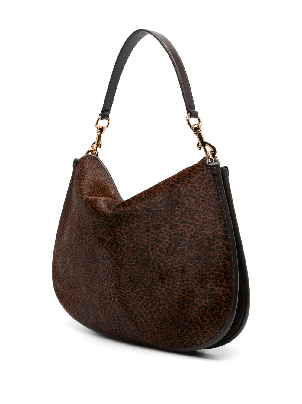 Etro Medium Leopard Print Shoulder Bag — Same as shown — Size One Size — Back View