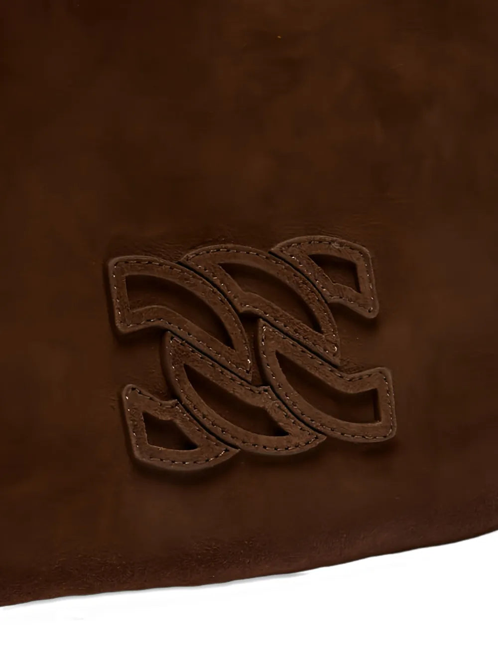 Casadei Knotted Suede Shoulder Bag — Same as shown — Size One Size — Back View