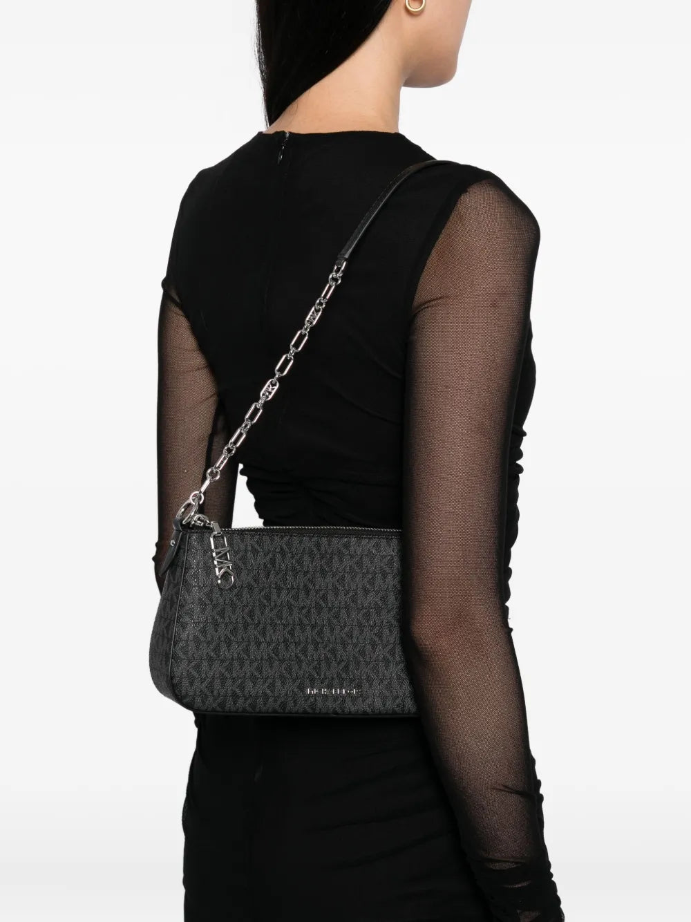 Michael Kors Medium Empire Shoulder Bag — Same as shown — Size One Size — Side View