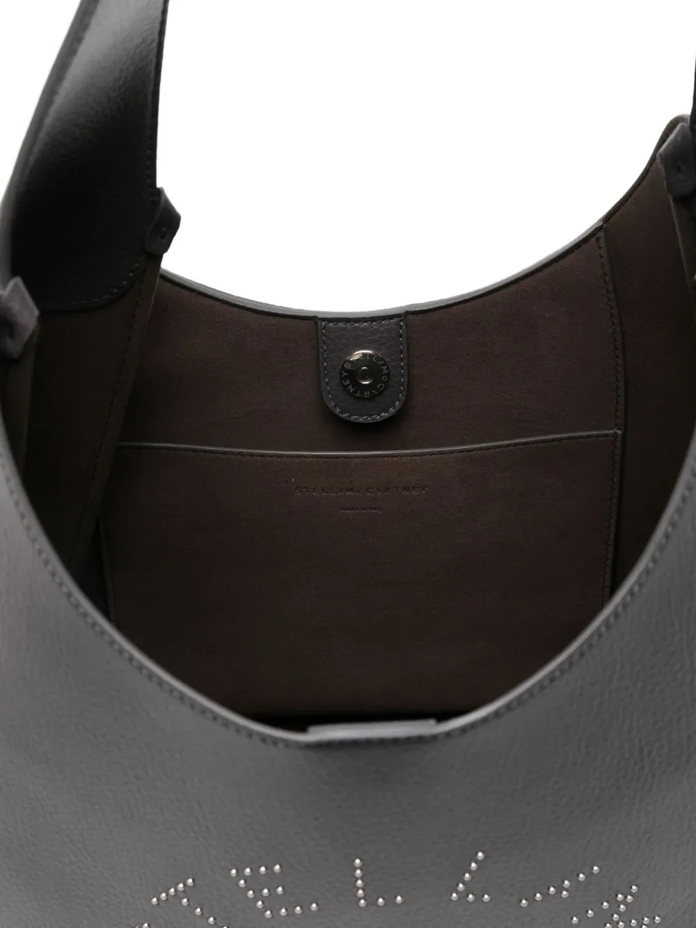 Stella Mccartney Logo Slouchy Hobo Shoulder Bag — Same as shown — Size One Size — Detail View
