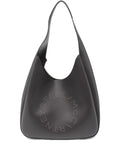 Stella Mccartney Logo Slouchy Hobo Shoulder Bag — Same as shown — Size One Size — Front View