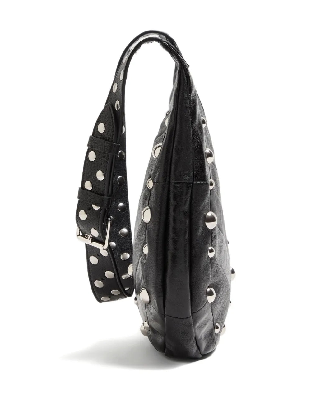Valentino Garavani Small Hoboho Chevron Quilted Studded Shoulder Bag — Same as shown — Size One Size — Detail View