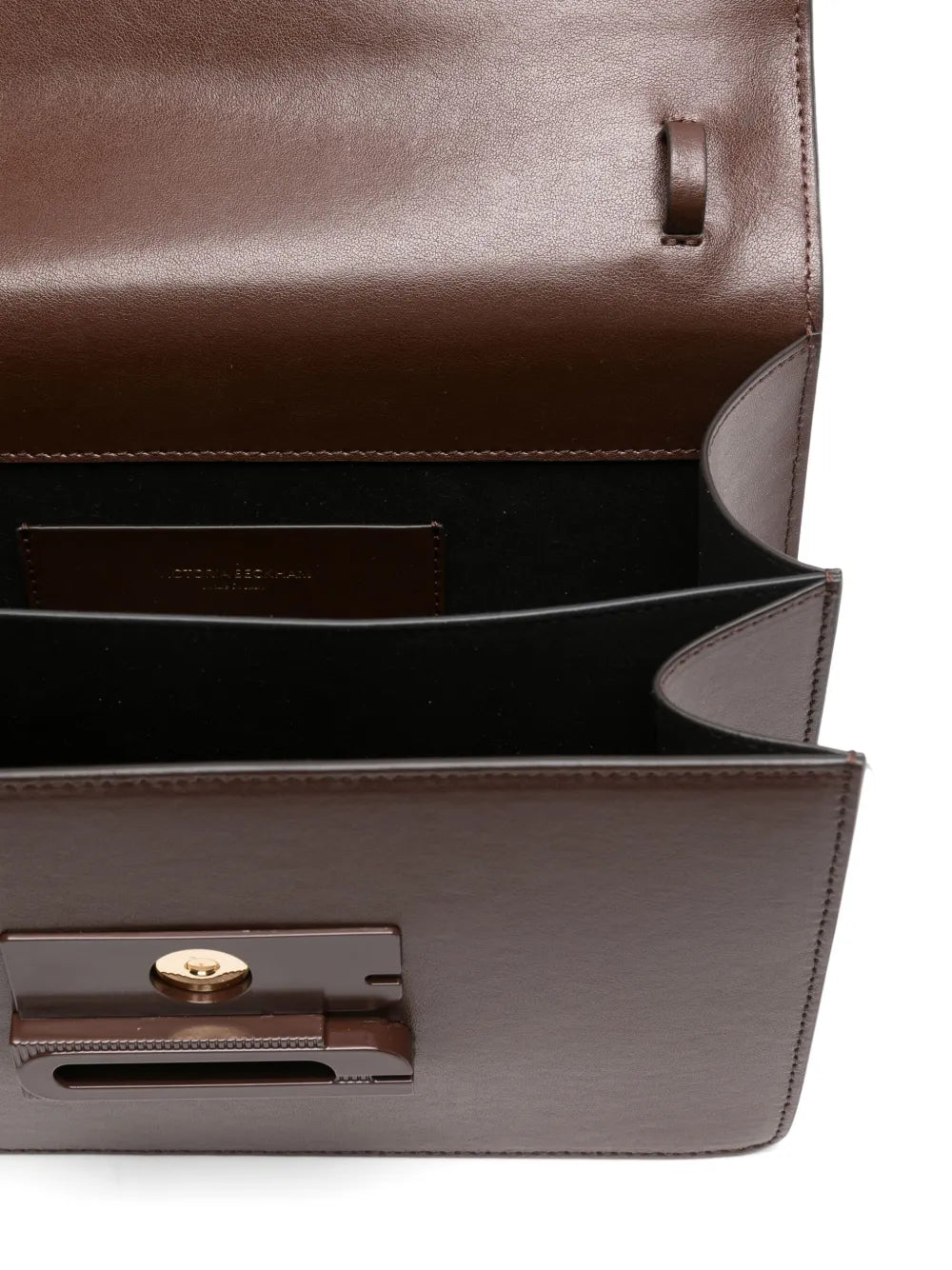 Victoria Beckham Dorian Leather Shoulder Bag — Same as shown — Size One Size — Detail View