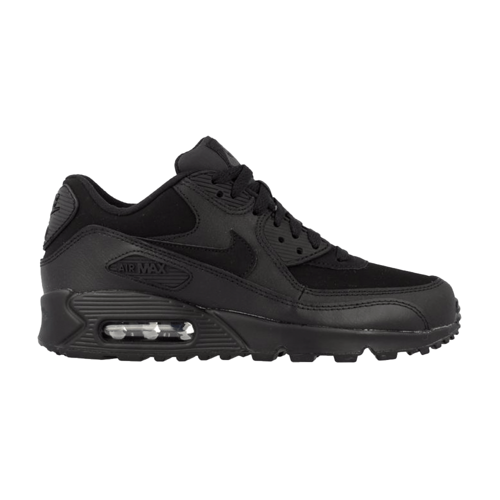 Nike Air Max 90 GS 'Black Grey' — UK 13.5 | EU 32 | US 1Y — Side View