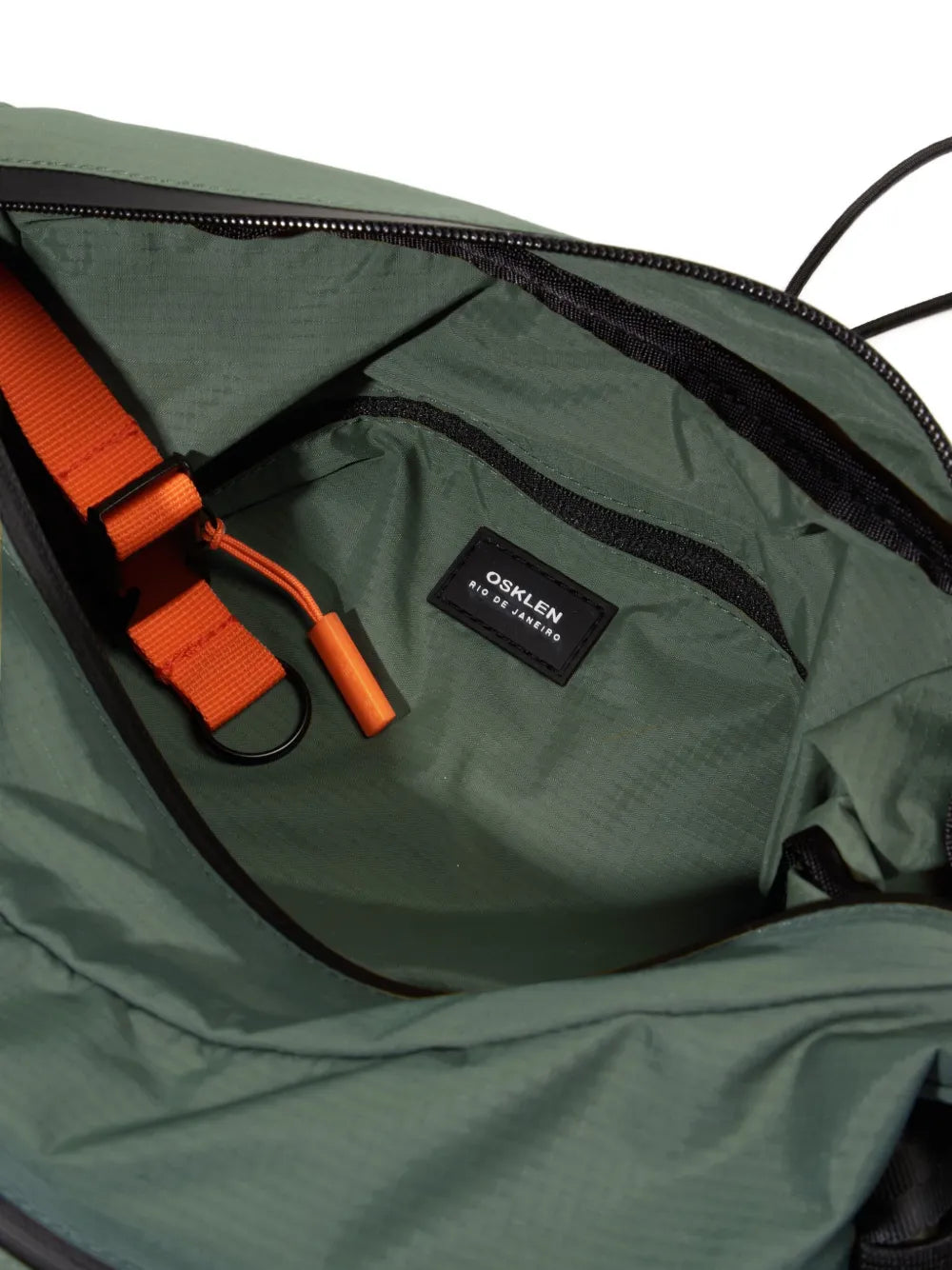 Osklen Split New Drawstring Detail Shoulder Bag — Same as shown — Size One Size — Top View