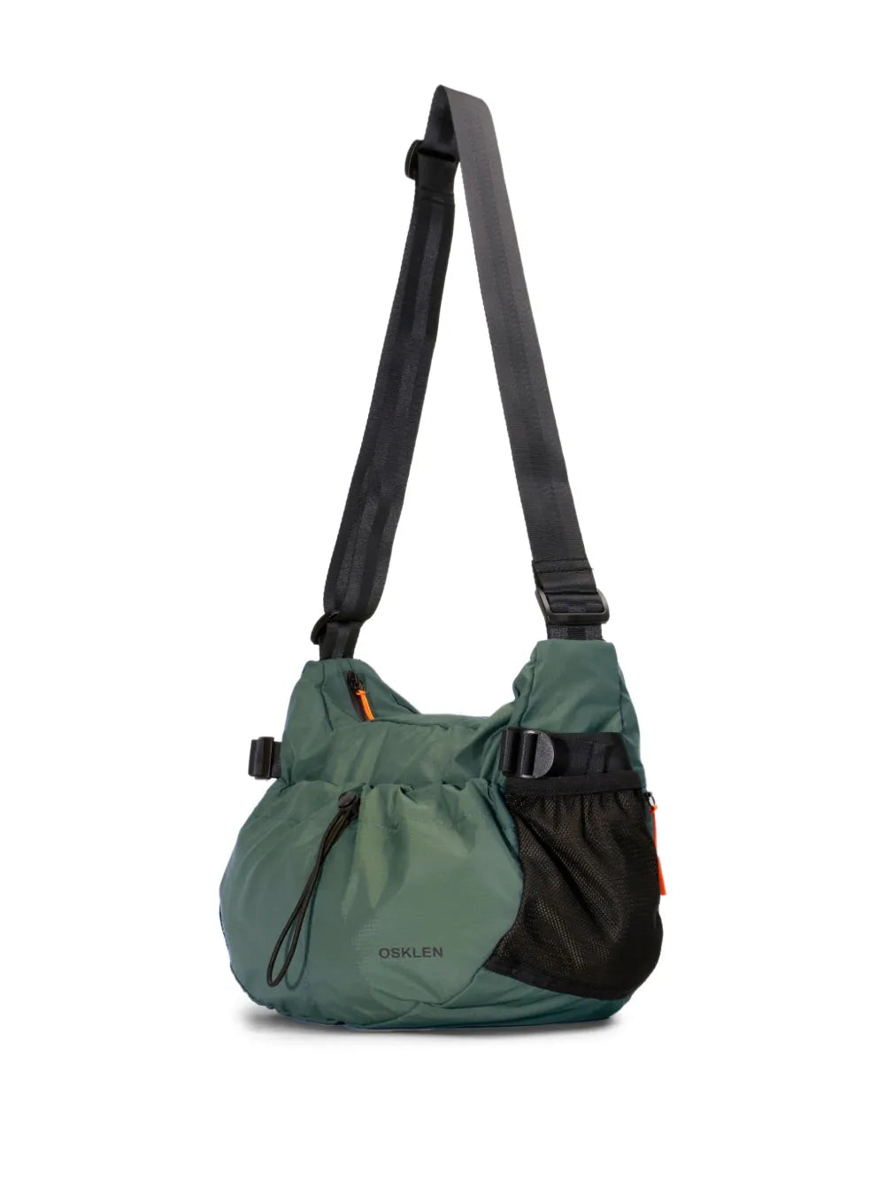 Osklen Split New Drawstring Detail Shoulder Bag — Same as shown — Size One Size — Back View