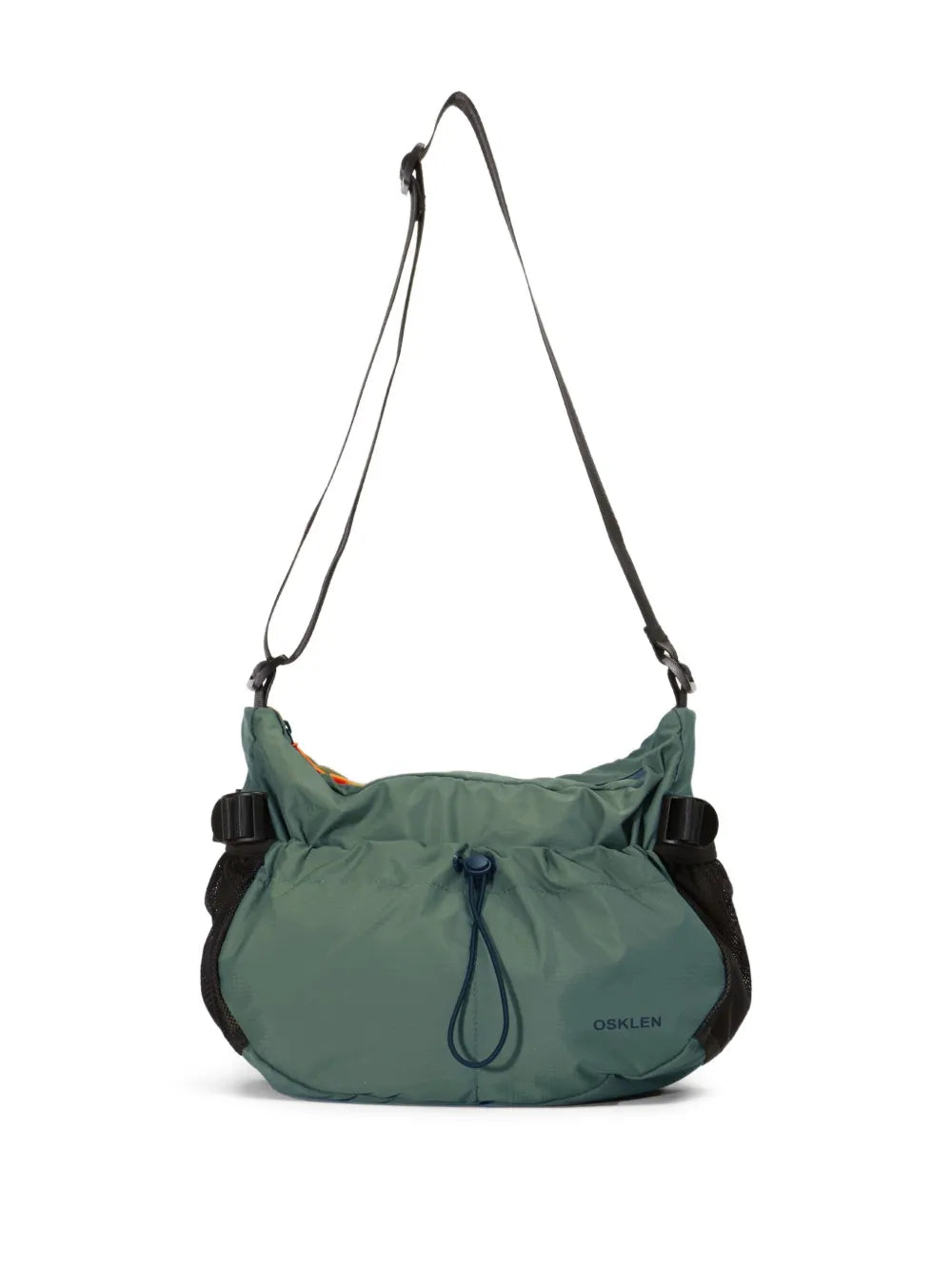 Osklen Split New Drawstring Detail Shoulder Bag — Same as shown — Size One Size — Side View