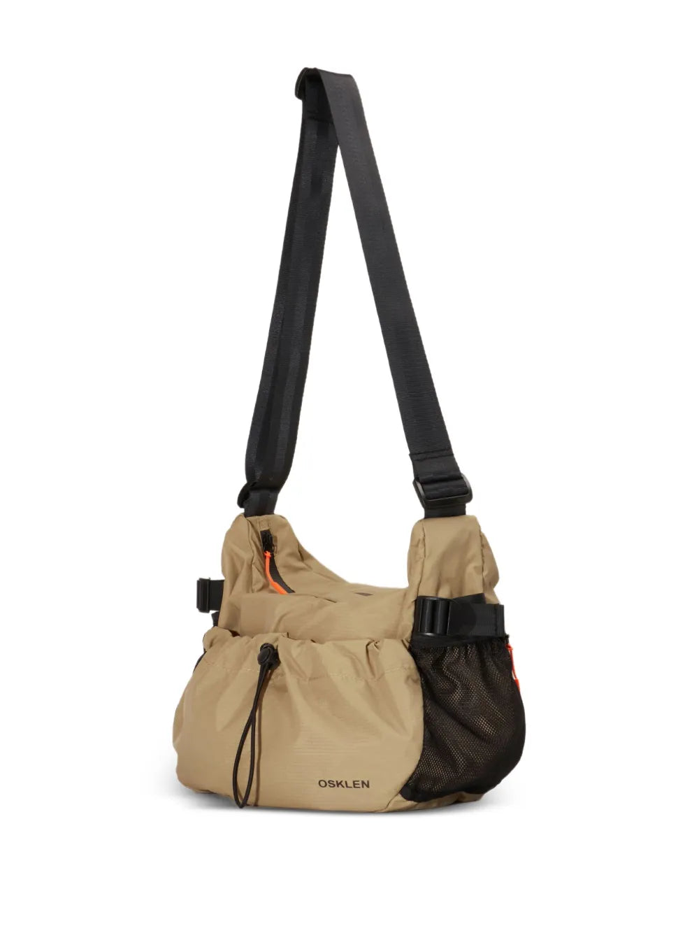 Osklen Split Drawstring Split Panel Shoulder Bag — Same as shown — Size One Size — Back View