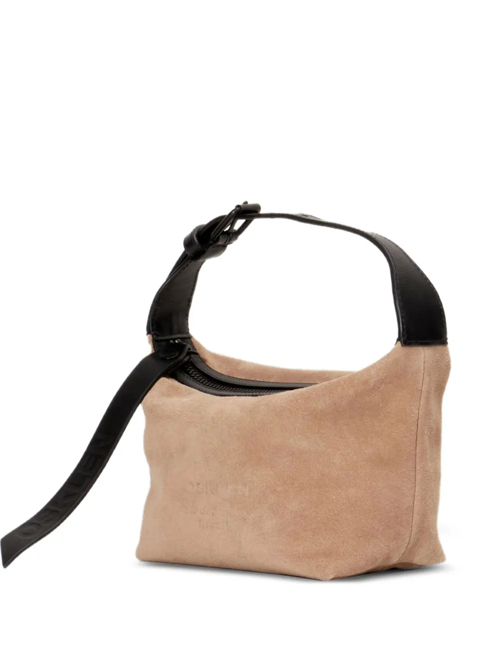 Osklen Suede Shoulder Bag — Same as shown — Size One Size — Front View