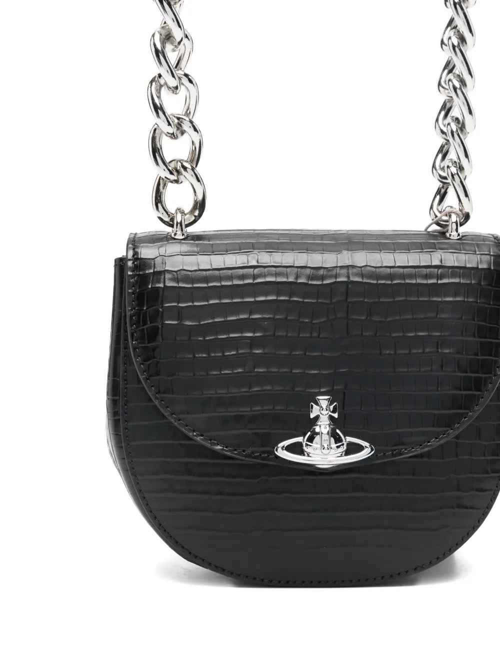 Vivienne Westwood Mini Jodie Chain Strap Shoulder Bag — Same as shown — Size One Size — Top View