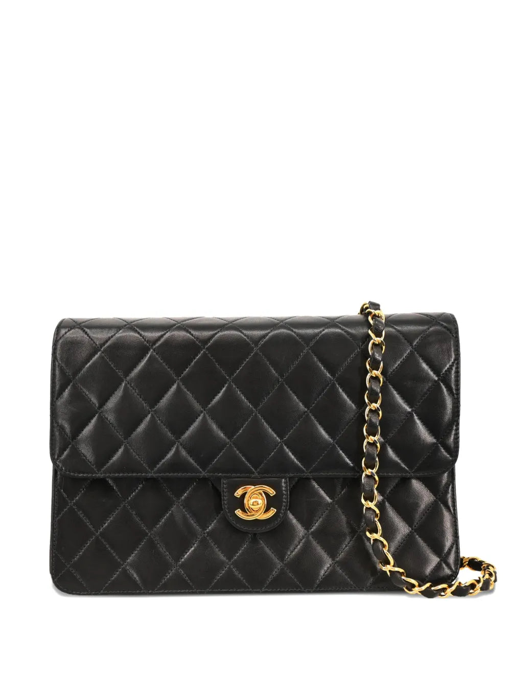 Chanel Pre Owned 2000 Medium Half Flap Shoulder Bag — Same as shown — Size One Size — Front View