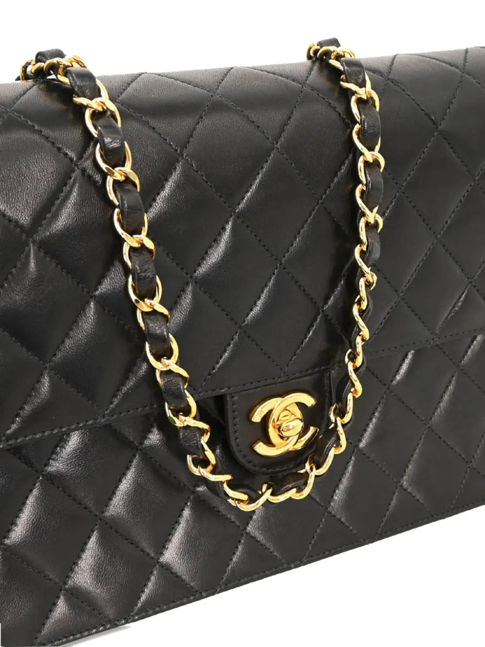 Chanel Pre Owned 2000 Medium Half Flap Shoulder Bag — Same as shown — Size One Size — Detail View