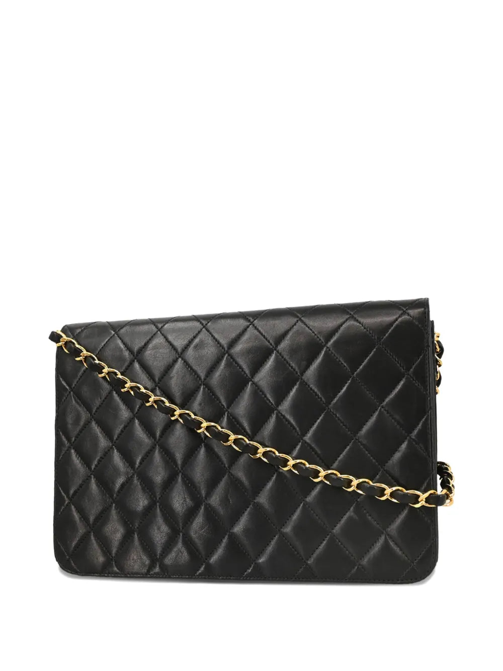 Chanel Pre Owned 2000 Medium Half Flap Shoulder Bag — Same as shown — Size One Size — Side View