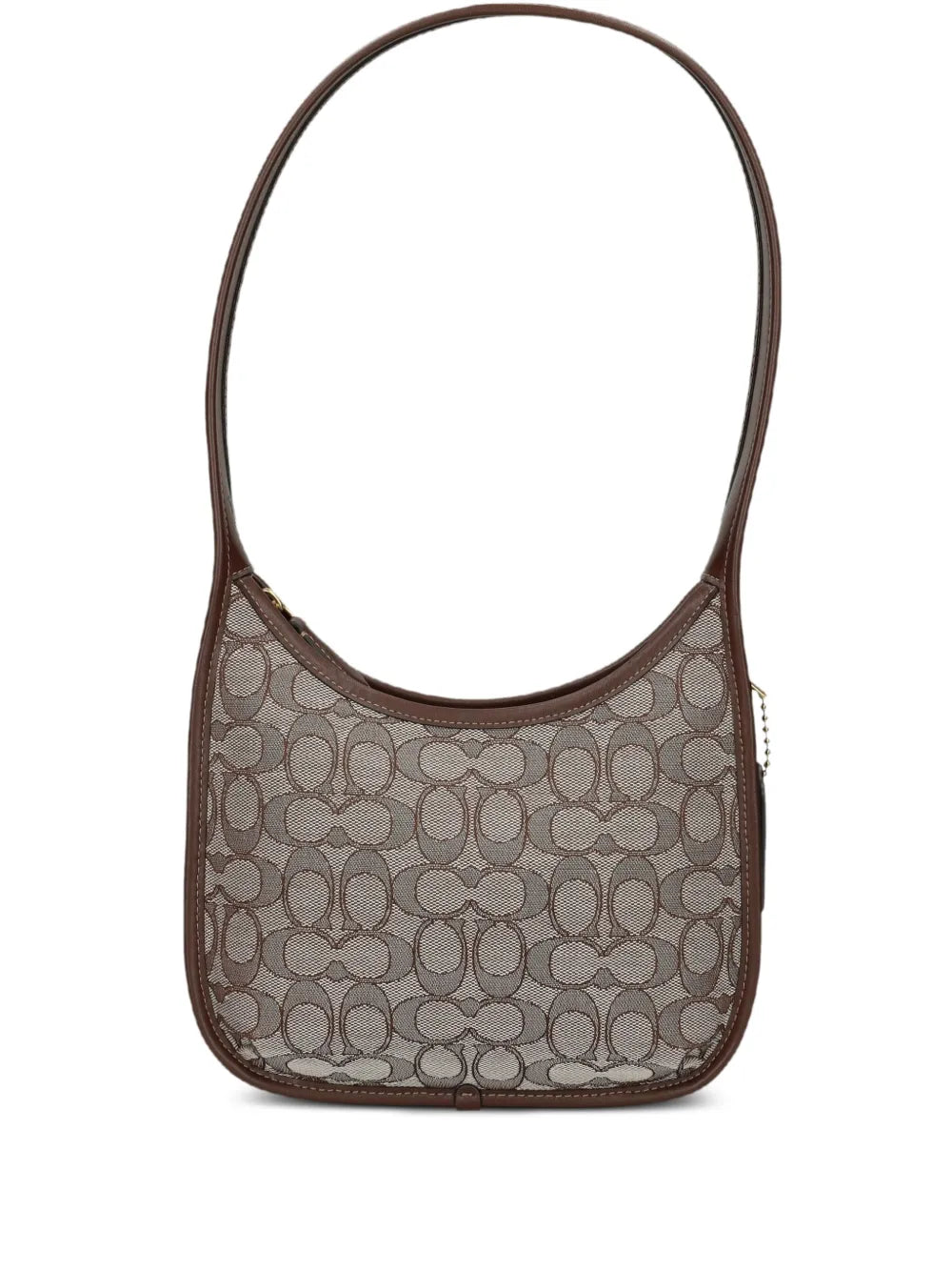 Coach Monogram Pattern Shoulder Bag — Same as shown — Size One Size — Front View