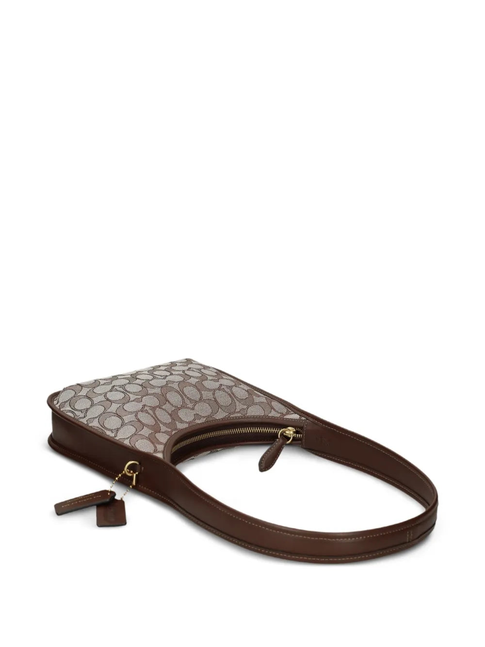Coach Monogram Pattern Shoulder Bag — Same as shown — Size One Size — Lifestyle View