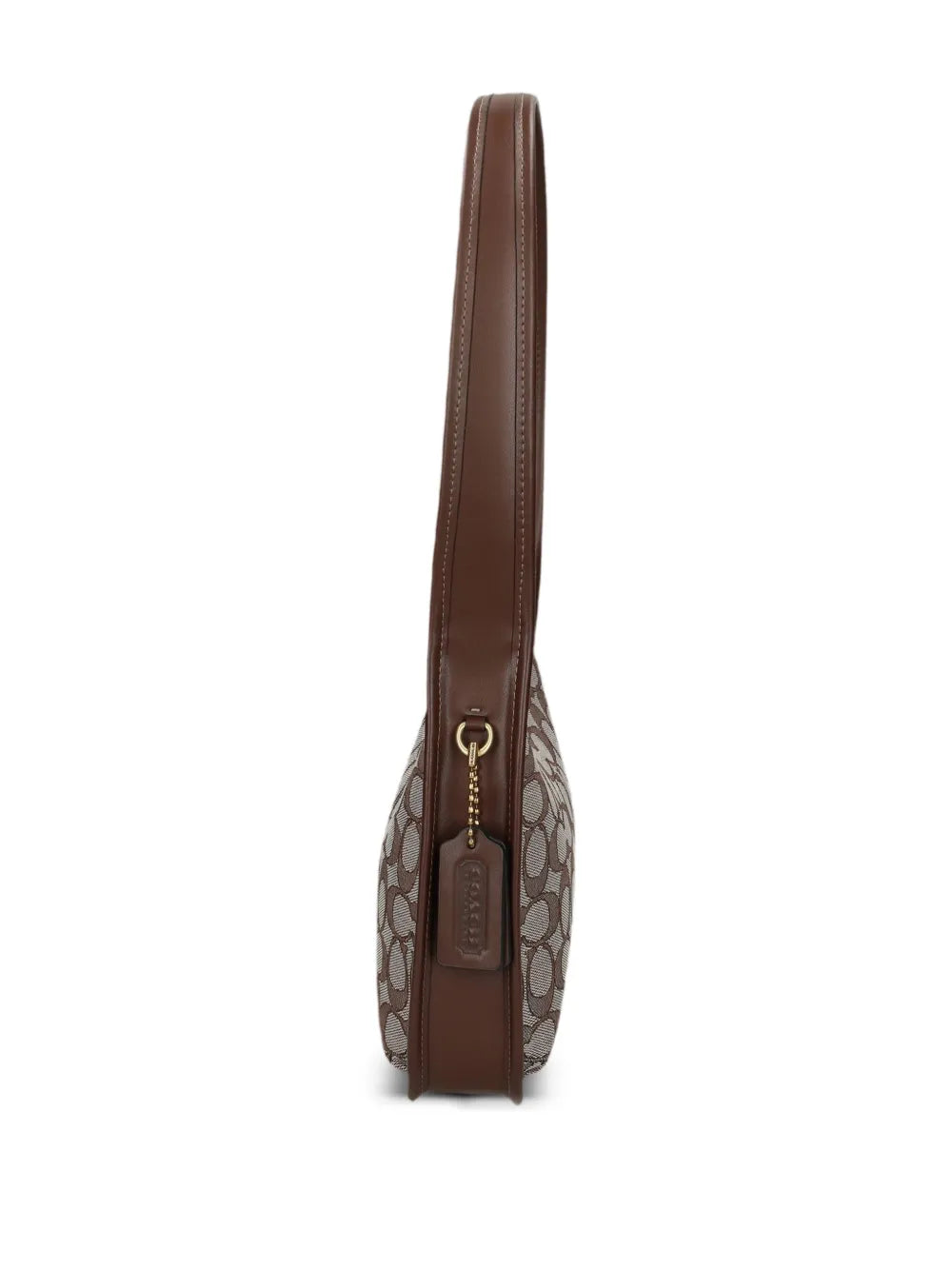 Coach Monogram Pattern Shoulder Bag — Same as shown — Size One Size — Top View