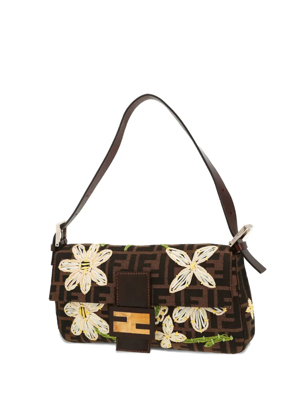 Fendi Pre Owned Baguette Shoulder Bag — Same as shown — Size One Size — Front View