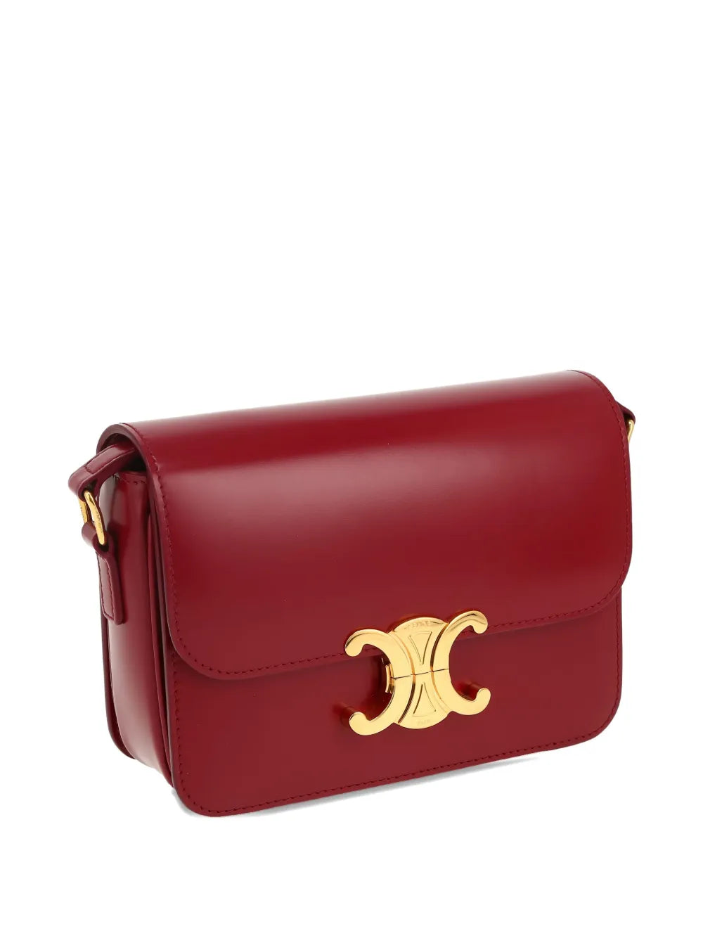 Celine Pre Owned Triomphe Teen Shoulder Bag — Same as shown — Size One Size — Top View