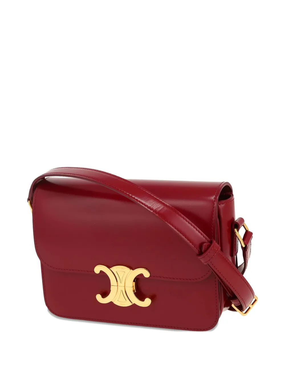 Celine Pre Owned Triomphe Teen Shoulder Bag — Same as shown — Size One Size — Detail View