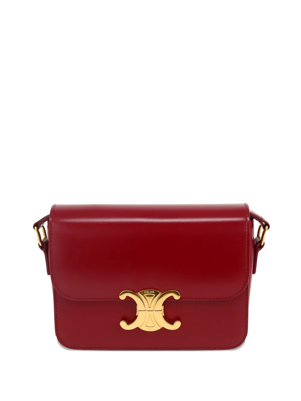 Celine Pre Owned Triomphe Teen Shoulder Bag — Same as shown — Size One Size — Front View