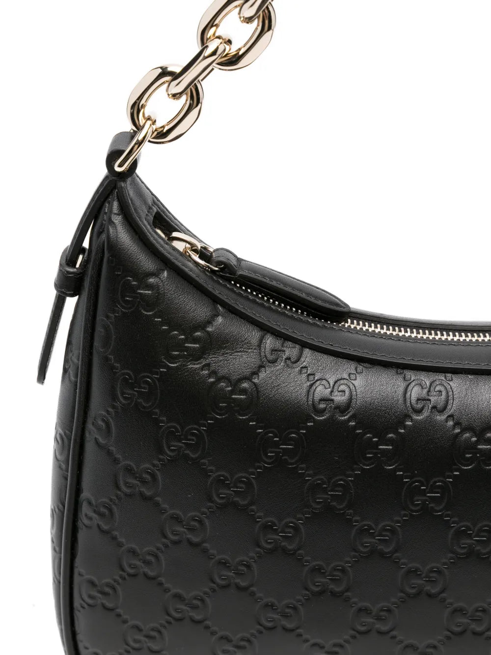 Gucci Gg Pattern Chain Strap Bag — Same as shown — Size One Size — Top View