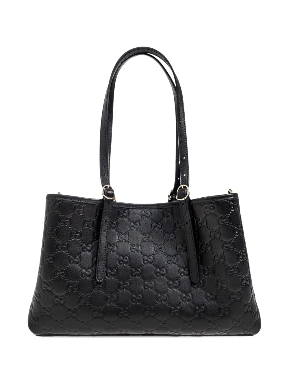 Gucci Medium Gg Leather Shoulder Bag — Same as shown — Size One Size — Side View