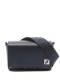 Fendi Pre Owned 2020S Ff Squared Compact Leather Shoulder Bag — Same as shown — Size One Size — Front View