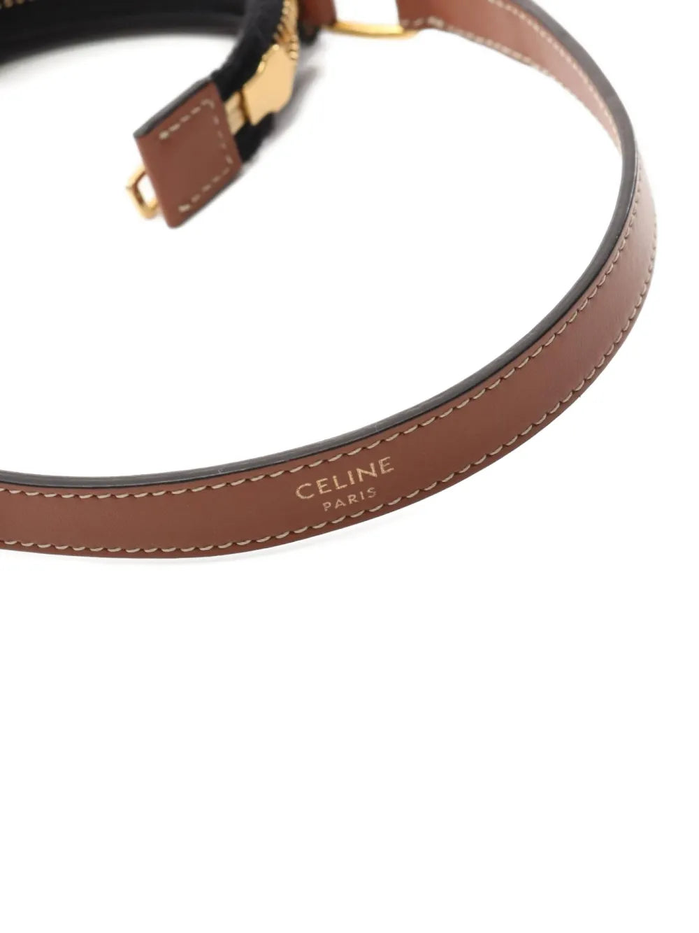 Celine Pre Owned 2010S Ava Mini Triomphe Shoulder Bag — Same as shown — Size One Size — Top View