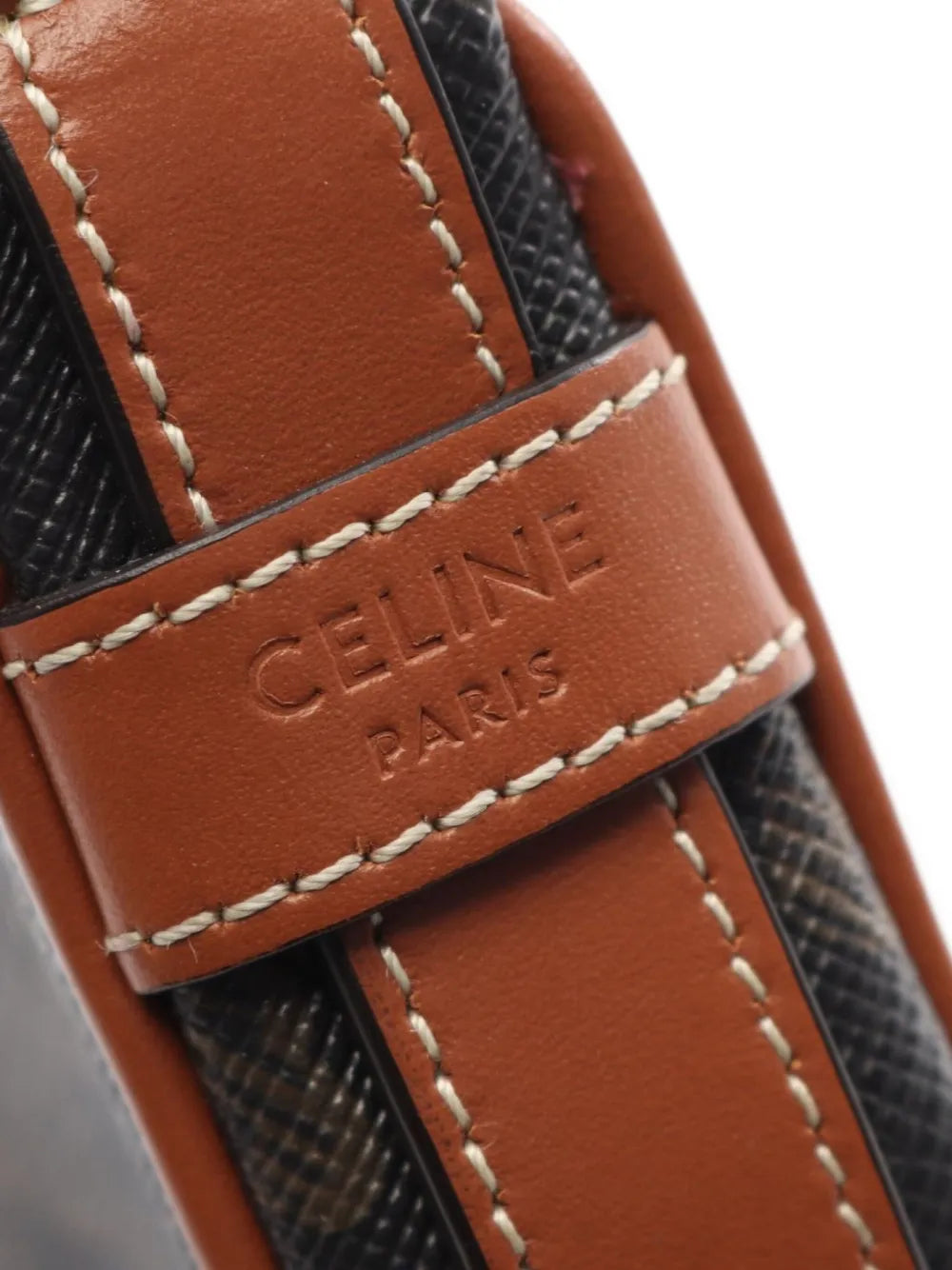 Celine Pre Owned 2010S Ava Mini Triomphe Shoulder Bag — Same as shown — Size One Size — Detail View