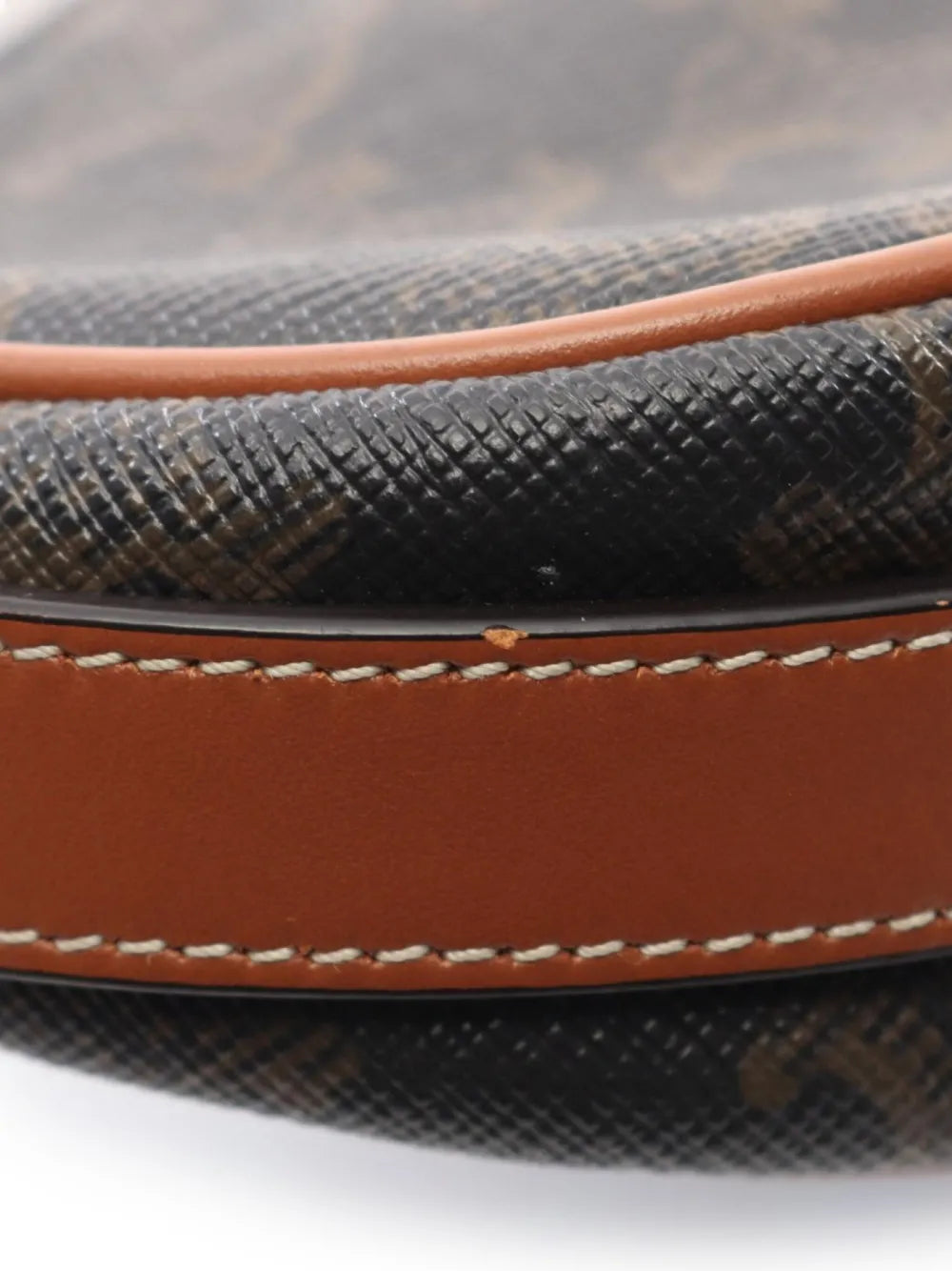 Celine Pre Owned 2010S Ava Mini Triomphe Shoulder Bag — Same as shown — Size One Size — Back View