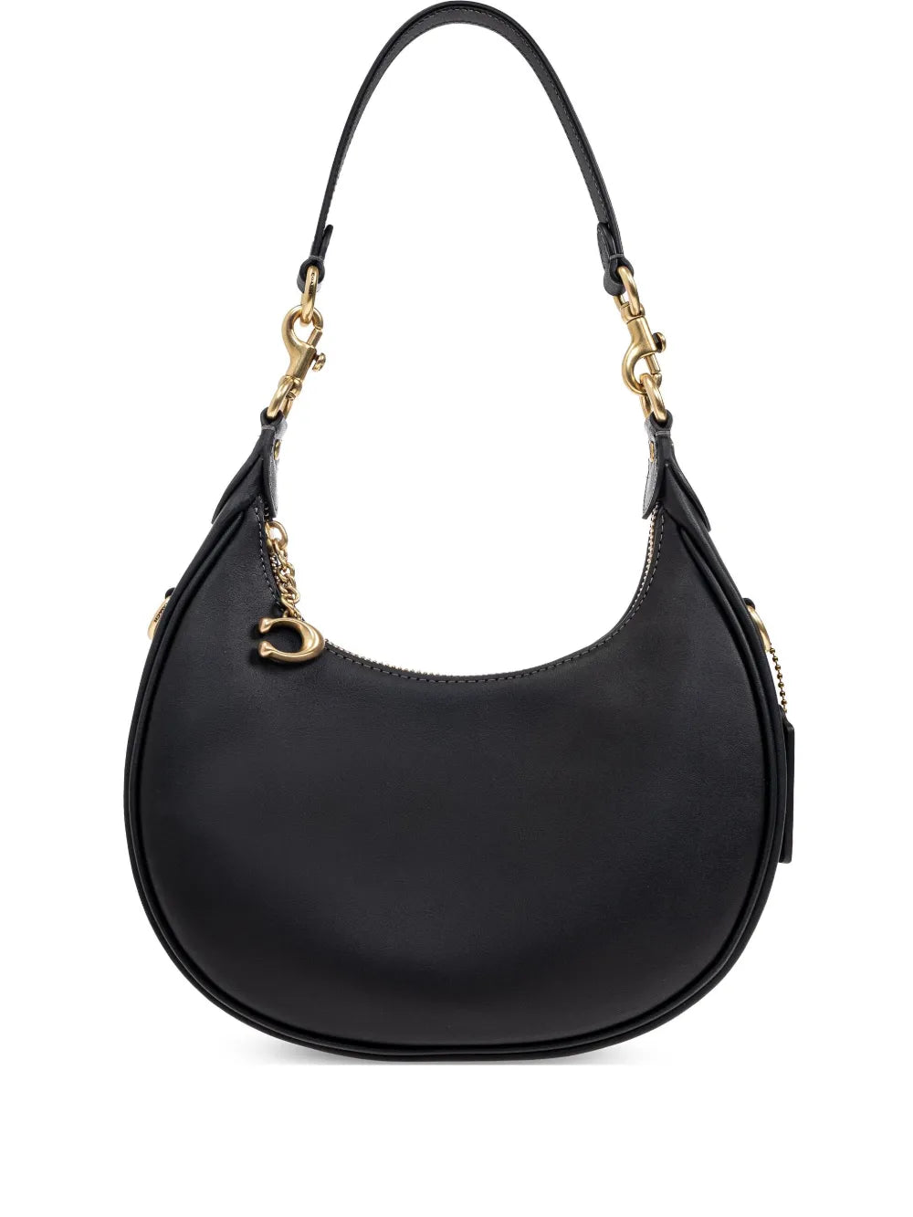 Coach Leather Shoulder Bag — Same as shown — Size One Size — Front View