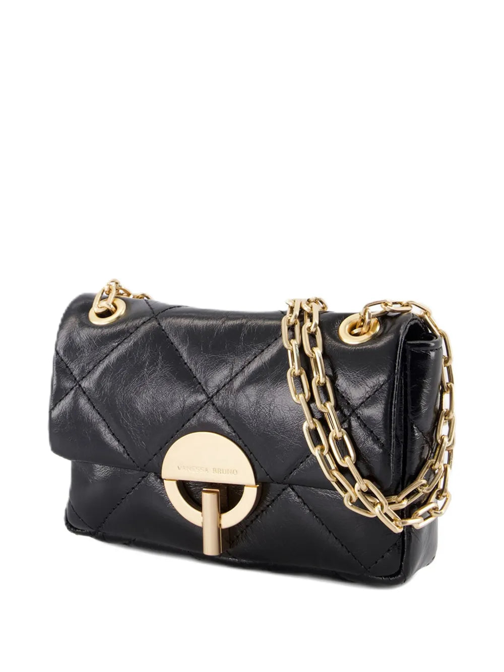 Vanessa Bruno Quilted Shoulder Bag — Same as shown — Size One Size — Back View