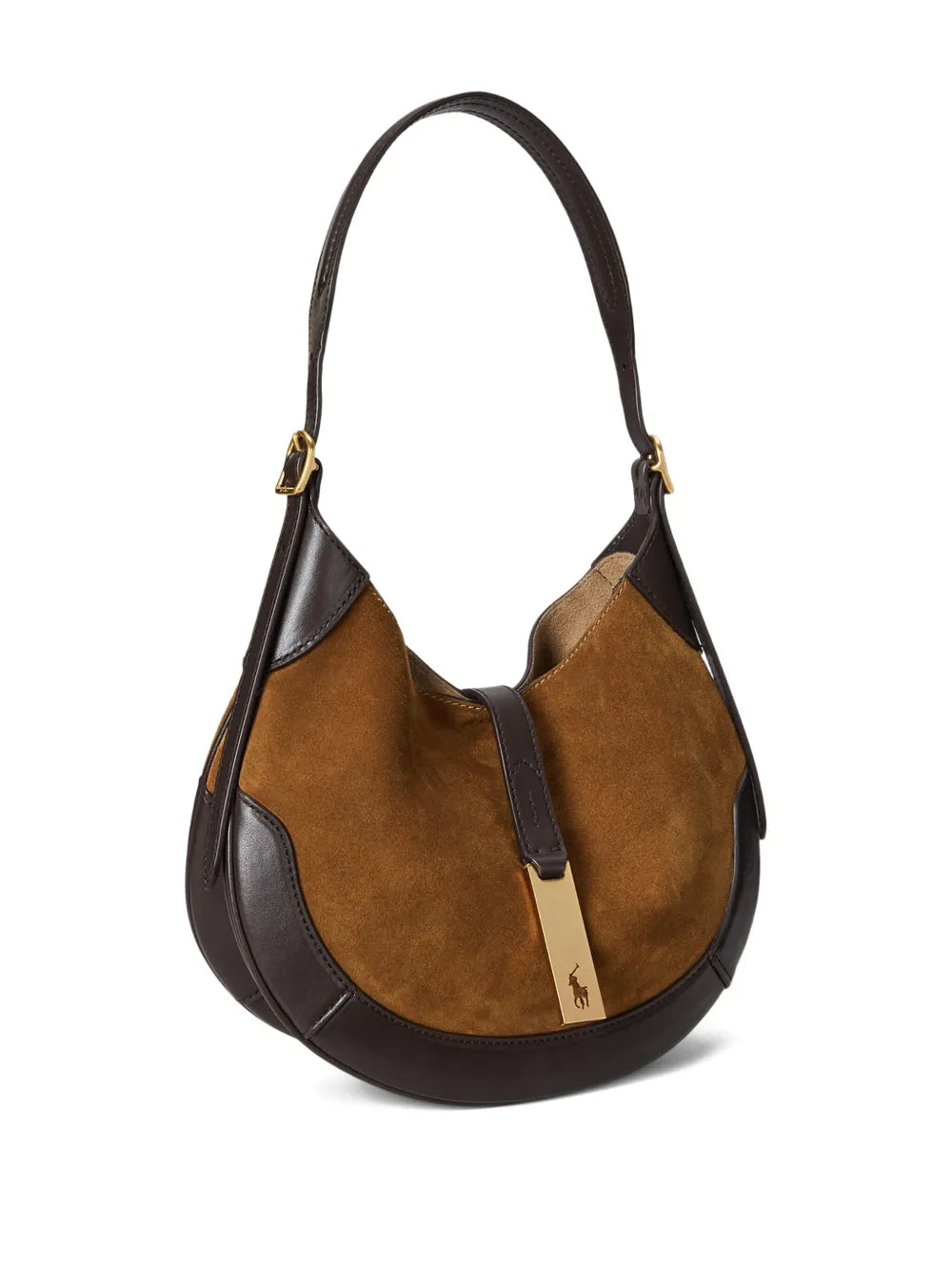 Polo Ralph Lauren Small Polo Id Shoulder Bag — Same as shown — Size One Size — Back View