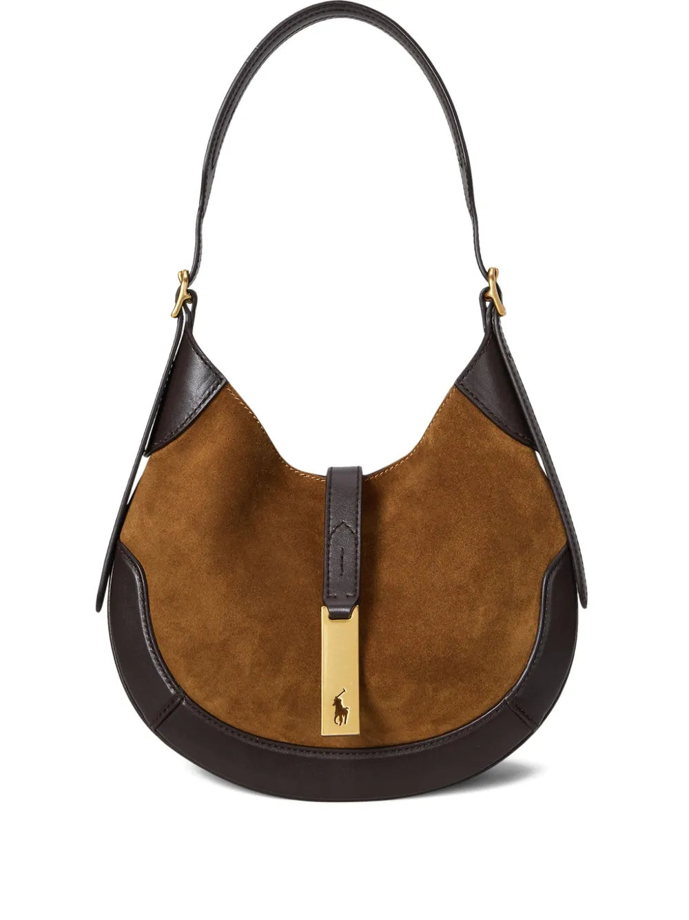 Polo Ralph Lauren Small Polo Id Shoulder Bag — Same as shown — Size One Size — Front View