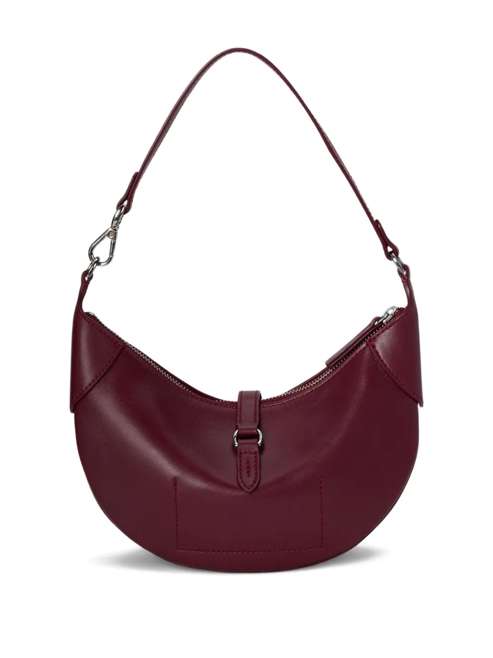 Polo Ralph Lauren Polo Id Leather Shoulder Bag — Same as shown — Size One Size — Side View