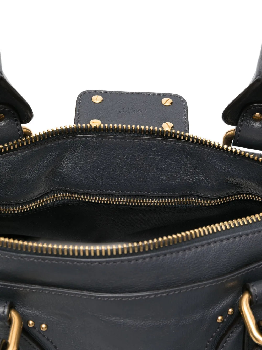 Chloe Paddington Leather Shoulder Bag — Same as shown — Size One Size — Detail View