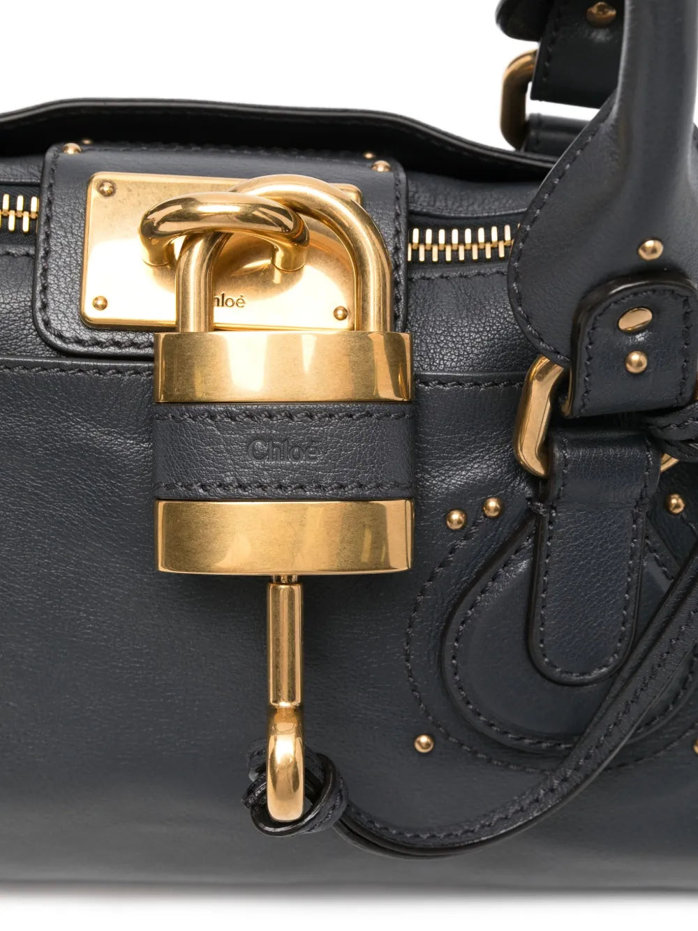 Chloe Paddington Leather Shoulder Bag — Same as shown — Size One Size — Top View