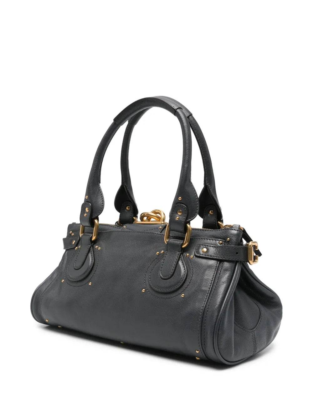 Chloe Paddington Leather Shoulder Bag — Same as shown — Size One Size — Back View