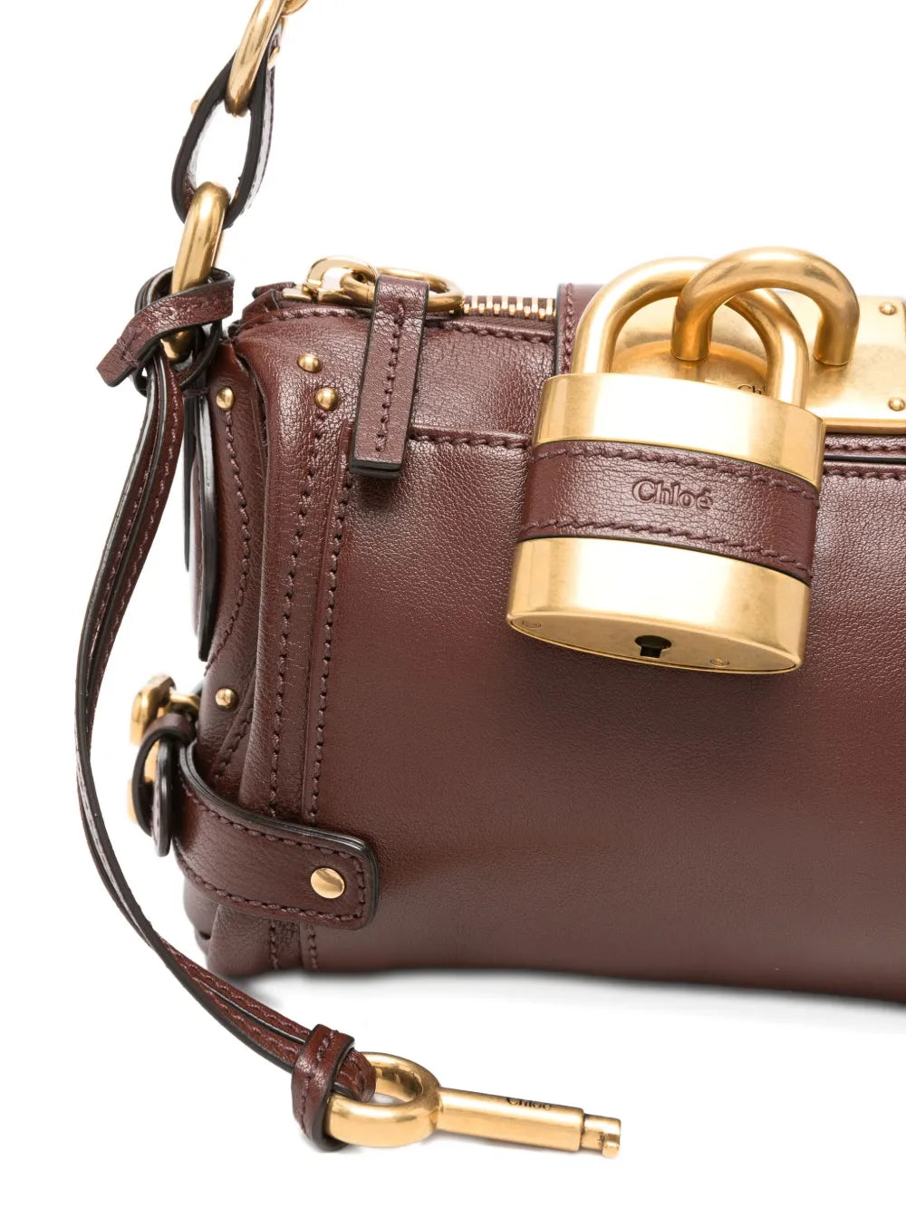 Chloe Small Paddington Shoulder Bag — Same as shown — Size One Size — Top View