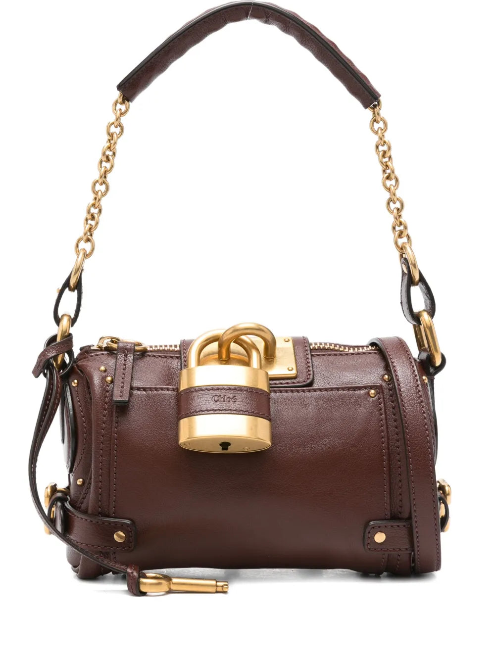 Chloe Small Paddington Shoulder Bag — Same as shown — Size One Size — Front View