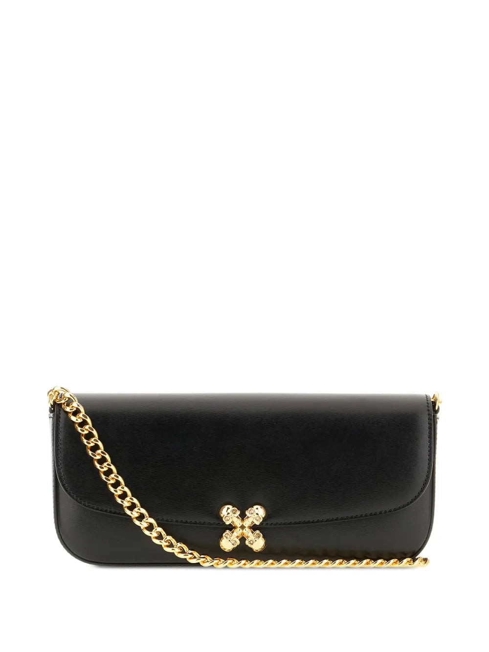 Alexander Mcqueen Skull Flower Shoulder Bag — Same as shown — Size One Size — Back View
