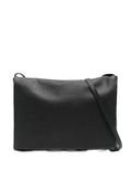 The Row Leather Shoulder Bag — Same as shown — Size One Size — Front View