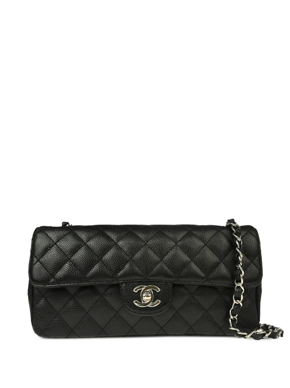 Chanel Pre Owned 2005 East West Shoulder Bag — Same as shown — Size One Size — Front View
