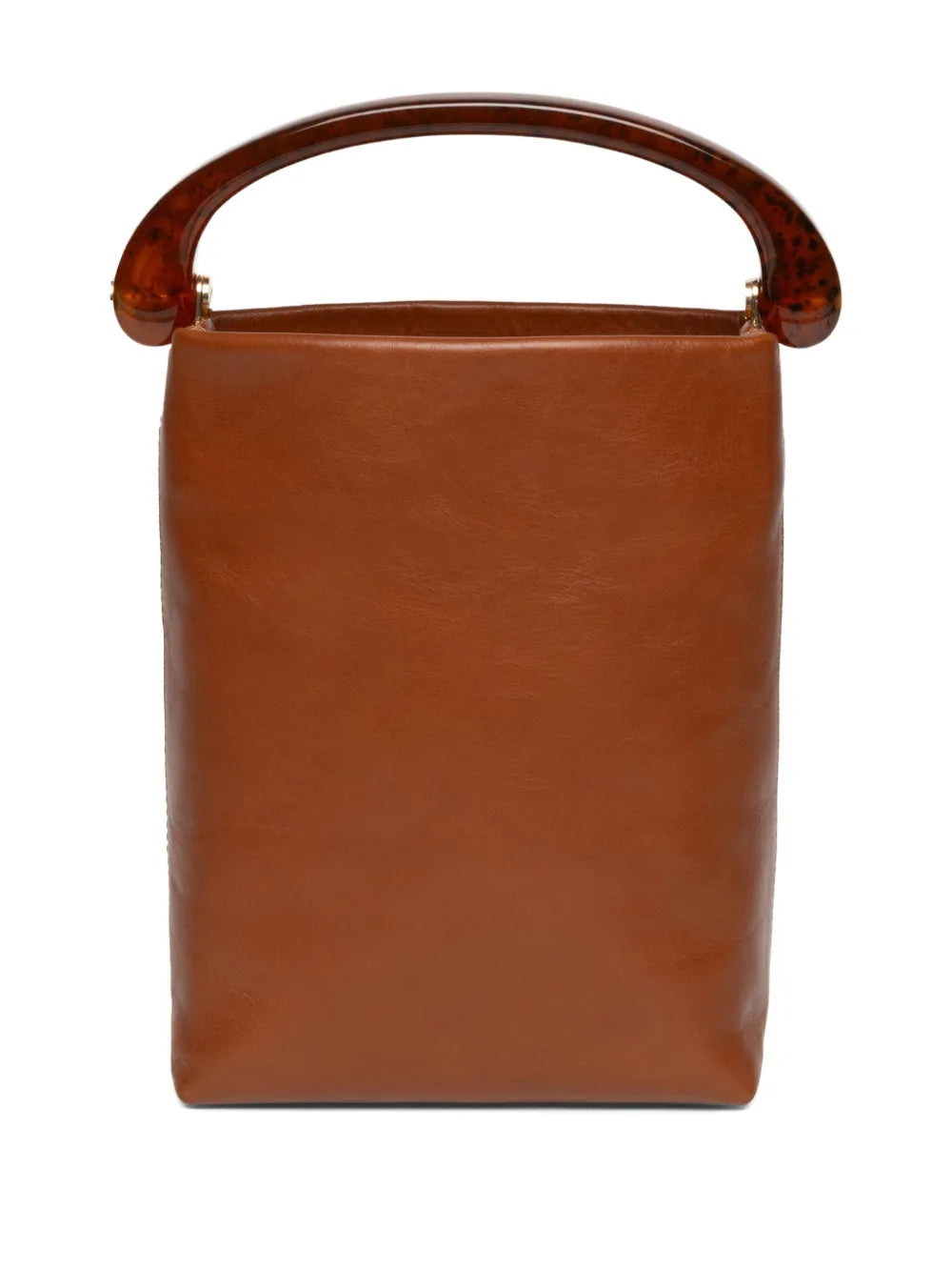 Dries Van Noten Leather Top Handle Mini Bag — Same as shown — Size One Size — Back View