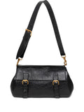Dries Van Noten Buckle Fastening Leather Shoulder Bag — Same as shown — Size One Size — Front View