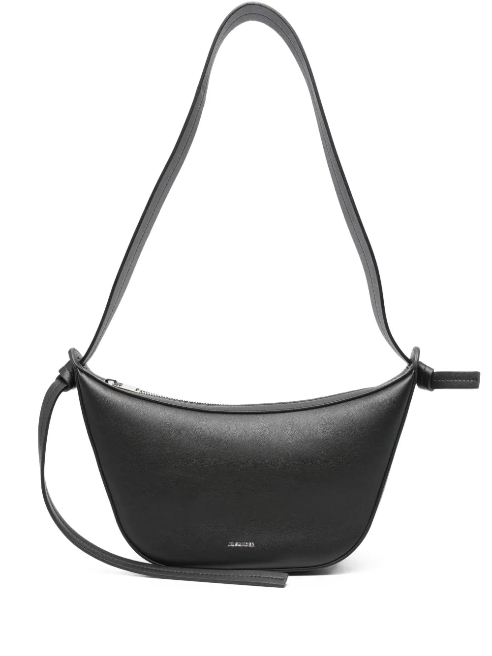 Jil Sander Curved Knotted Shoulder Bag — Same as shown — Size One Size — Front View